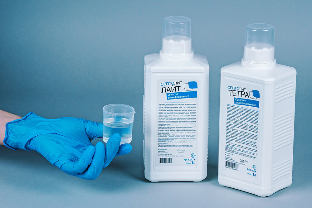 Чистящие средства для медицинских учреждений