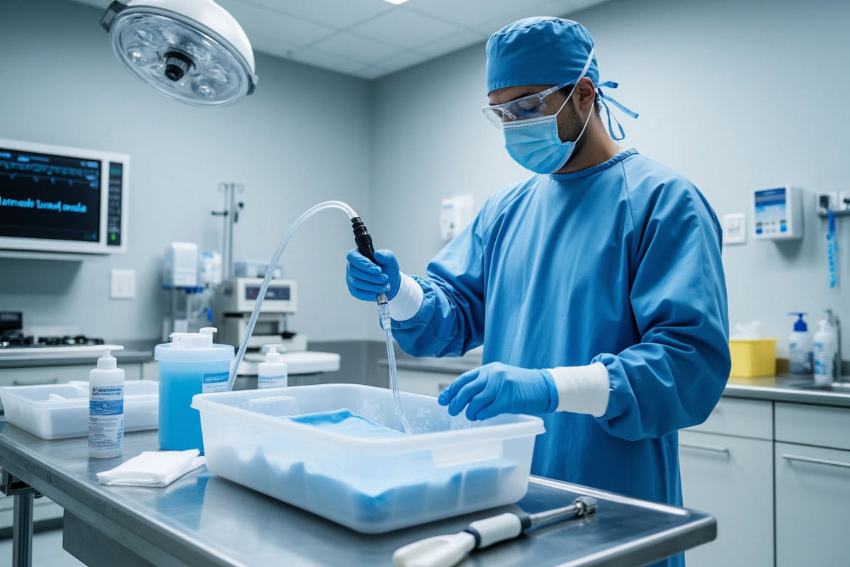 Химия для хрупкой оптики: какие дезинфицирующие средства для гибких эндоскопов бывают