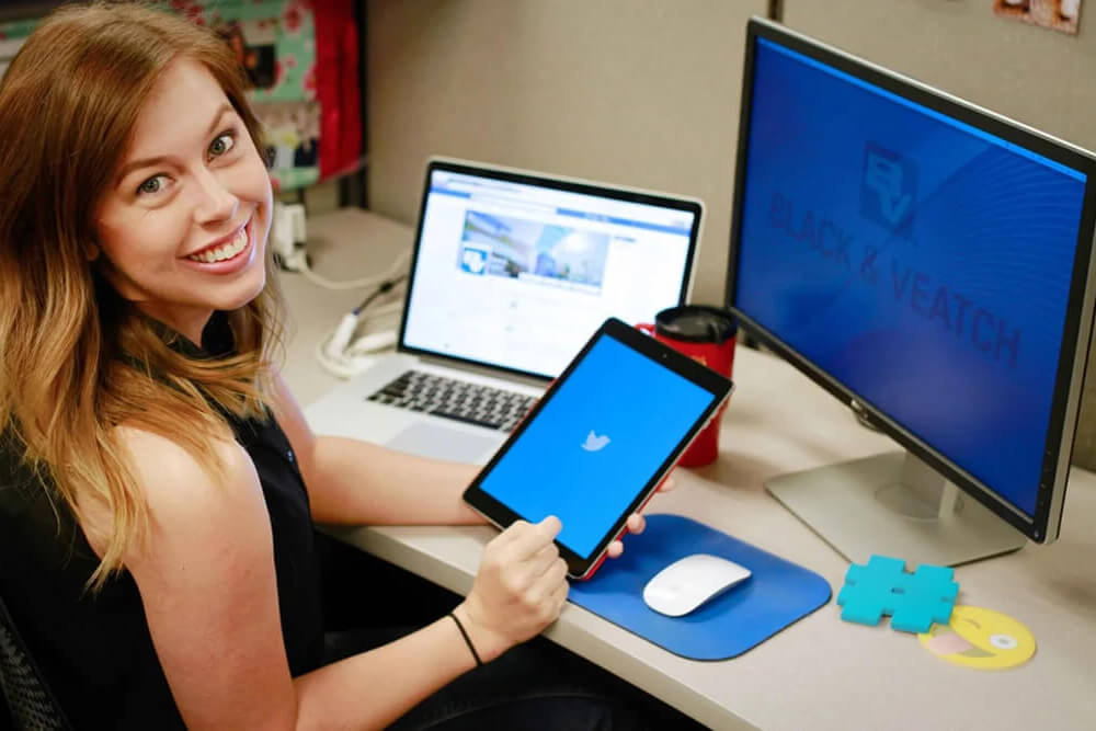 SMM-специалист в работе